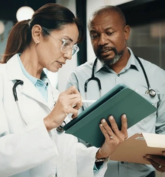 MedVita healthcare consultants collaborating with providers