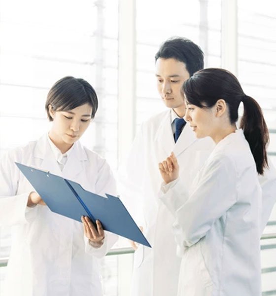 MedVita healthcare professionals and surgical equipment